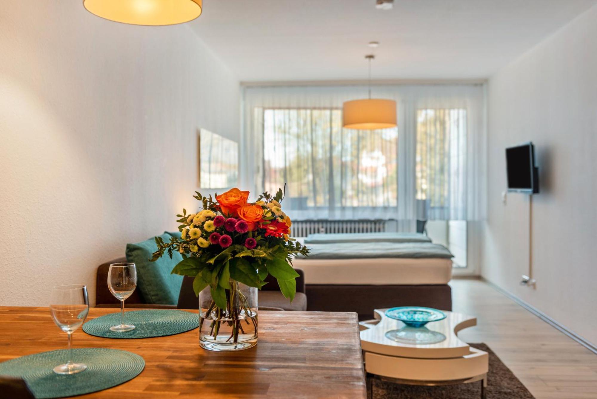 Ferienwohnung Am Weiher 梅尔斯堡 外观 照片
